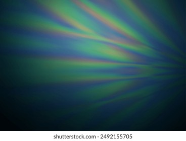 Dark Blue, Green vector modern elegant background. Colorful illustration in blurry style with gradient. A completely new design for your business.