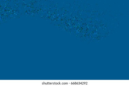 Dark Blue, Green vector modern geometrical abstract background. Texture, brand-new background. Geometric background in Origami style with gradient. 