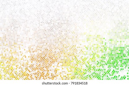Dark Blue, Green vector modern geometrical background. Abstract template. Geometric pattern in square style with gradient.