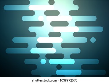 Dark Blue, Green vector natural elegant background. Blurred decorative design in Indian style with Zen tangles. The pattern can be used for heads of websites and designs.