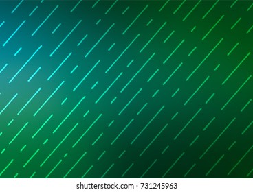 Dark Blue, Green vector natural elegant template. Brand-new colored illustration in blurry style with doodles. The completely new template can be used for your brand book.