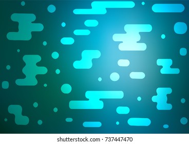 Dark Blue, Green vector natural abstract texture. A completely new color illustration in doodle style. A completely new design for your business.
