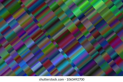 Dark Blue, Green vector pattern with narrow lines. Blurred decorative design in simple style with lines. The pattern can be used for websites.