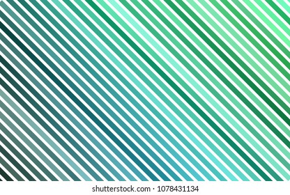 Dark Blue, Green vector pattern with narrow lines. Modern geometrical abstract illustration with staves. Smart design for your business advert.