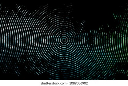 Dark Blue, Green vector pattern with bubble shapes. Geometric illustration in marble style with gradient.  A new texture for your  ad, booklets, leaflets.