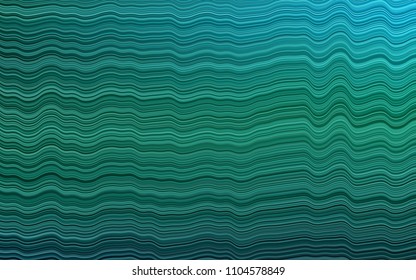 Dark Blue, Green vector pattern with lamp shapes. An elegant bright illustration with gradient. The elegant pattern for brand book.