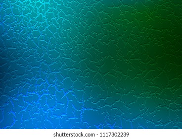 Dark Blue, Green vector pattern with curved circles. A sample with blurred bubble shapes. A completely new template for your business design.