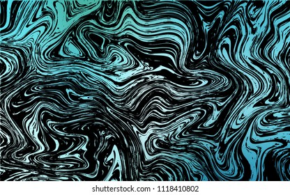 Dark Blue, Green vector pattern with bubble shapes. An elegant bright illustration with gradient. The template for cell phone backgrounds.
