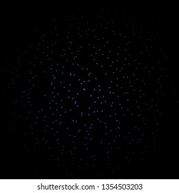 Dark Blue, Green vector pattern with abstract stars. Colorful illustration in abstract style with gradient stars. Design for your business promotion.