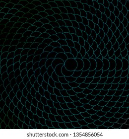 Dark Blue, Green vector pattern with circles. Abstract illustration with colorful spots in nature style. Pattern for wallpapers, curtains.