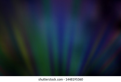 Dark Blue, Green vector pattern with sharp lines. Glitter abstract illustration with colorful sticks. Pattern for ad, booklets, leaflets.