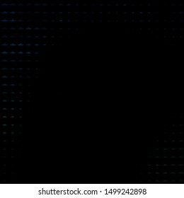 Dark Blue, Green vector pattern with circles. Abstract decorative design in gradient style with bubbles. Design for your commercials.