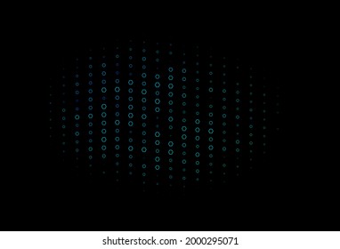 Dark Blue, Green vector pattern with colorful hexagons. Illustration of abstract hexagons on colorful surface. Pattern for ads, leaflets.