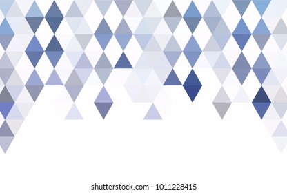 Dark Blue, Green vector polygon abstract template.