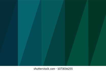 Dark Blue, Green vector polygon abstract backdrop. Colorful illustration in abstract style with gradient. The best triangular design for your business.
