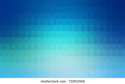 Dark Blue, Green vector polygon abstract pattern. A completely new color illustration in a vague style. A new texture for your design.