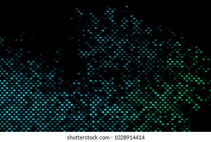 Dark Blue, Green vector polygonal illustration consisting of rectangles. Rectangular design for your business. Creative geometric background in origami style with gradient.