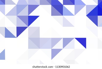 Dark Blue, Green vector polygonal pattern. Colorful illustration in polygonal style with gradient. Template for cell phone's backgrounds.