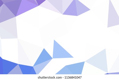 Dark Blue, Green vector polygonal background. Colorful illustration in abstract style with triangles. A new texture for your web site.