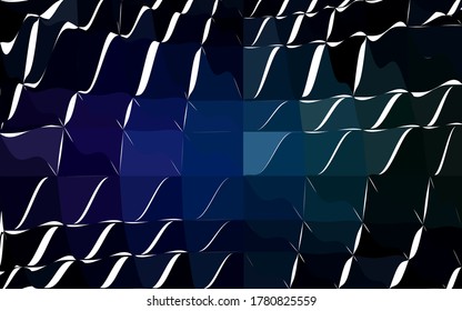 Dark Blue, Green vector polygonal illustration, which consist of triangles. Triangular pattern for your business design. Geometric background in Origami style with gradient.