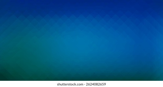 Dark Blue, Green vector polygonal illustration consisting of rectangles. Rectangular design for your business. Creative geometric background in origami style with gradient.