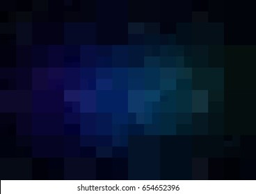 Dark Blue, Green vector polygonal illustration, which consist of rectangles. Rectangular design for your business. Creative geometric background in Origami style with gradient