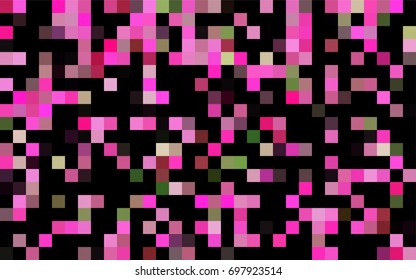 Dark Blue, Green vector polygonal illustration, which consist of rectangles. Rectangular pattern for your business design. Geometric background in Origami style with gradient. 