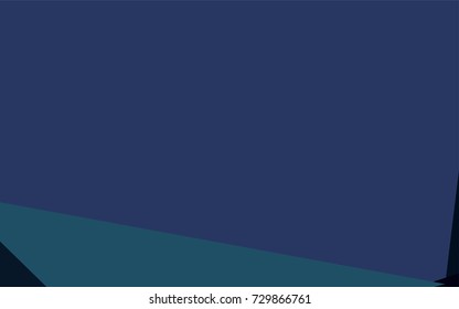 Dark Blue, Green vector polygonal background. Brand-new colored illustration in blurry style with gradient. The polygonal design can be used for your web site.