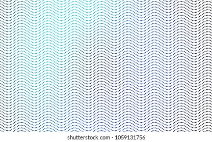 Dark Blue, Green vector red pattern of geometric circles, shapes. Colorful mosaic banner. Geometric background with colored disks.