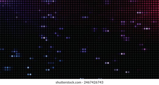 Dark Blue, Green vector red pattern of geometric circles, shapes. Colorful mosaic banner. Geometric background with colored disks.