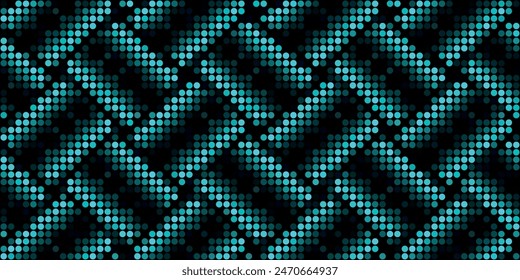 Dark Blue, Green vector red pattern of geometric circles, shapes. Colorful mosaic banner. Geometric background with colored disks.
