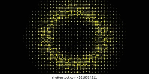 Dark Blue, Green vector red pattern of geometric circles, shapes. Colorful mosaic banner. Geometric background with colored disks.