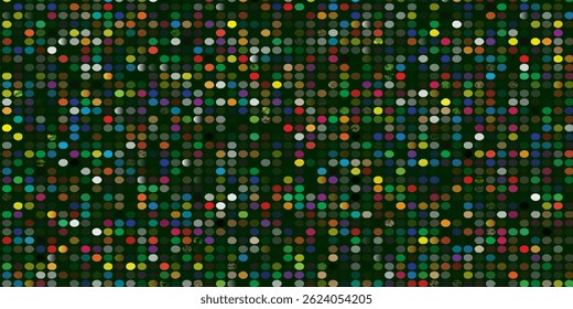 Dark Blue, Green vector red pattern of geometric circles, shapes. Colorful mosaic banner. Geometric background with colored disks.