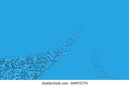 Dark Blue, Green vector red pattern of geometric circles, shapes. Colorful mosaic banner. Geometric background with colored disks.