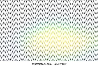 Dark Blue, Green vector red banner with set of circles, dots. Donuts Background. Creative Design Template. Technological halftone illustration.