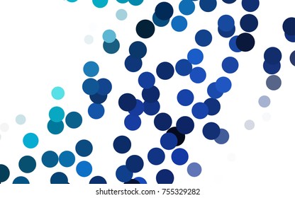 Dark Blue, Green vector red pattern of geometric circles, shapes. Colorful mosaic banner. Geometric background with colored disks.