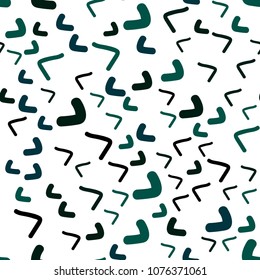 Dark Blue, Green vector seamless  background with curved circles. A sample with blurred bubble shapes. The template for cell phone backgrounds.