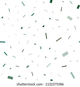 Dark Blue, Green vector seamless backdrop with rectangles, squares. Glitter abstract illustration with rectangular shapes. Modern template for your landing page.