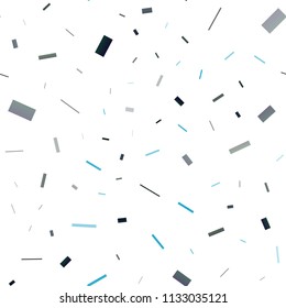 Dark Blue, Green vector seamless pattern in square style. Beautiful illustration with rectangles and squares. Pattern for busines ad, booklets, leaflets