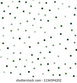 Dark Blue, Green vector seamless layout with circle shapes. Blurred decorative design in abstract style with bubbles. Beautiful design for your business natural advert.