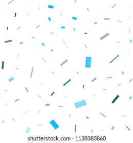 Dark Blue, Green vector seamless cover in polygonal style. Decorative design in abstract style with rectangles. Smart design for your business advert.