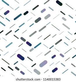 Dark Blue, Green vector seamless background with straight lines. Decorative shining illustration with lines on abstract template. Smart design for your business advert.
