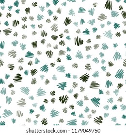 Dark Blue, Green vector seamless texture with colored lines. Lines on blurred abstract background with gradient. Smart design for your business advert.