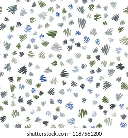 Dark Blue, Green vector seamless pattern with sharp lines. Shining colored illustration with sharp stripes. Best design for your ad, poster, banner.