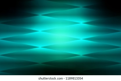Dark Blue, Green vector seamless texture in rectangular style. Modern abstract illustration with colorful rectangles. Template for business cards, websites.