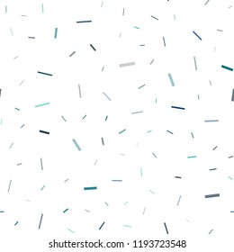 Dark Blue, Green vector seamless background with straight lines. Shining colored illustration with narrow lines. The pattern can be used for busines ad, booklets, leaflets