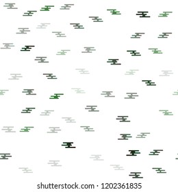 Dark Blue, Green vector seamless layout with flat lines. Glitter abstract illustration with colored sticks. The template can be used as a background.
