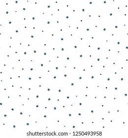Dark Blue, Green vector seamless cover with spots. Illustration with set of shining colorful abstract circles. Design for textile, fabric, wallpapers.