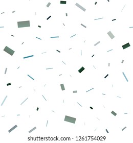 Dark Blue, Green vector seamless layout with lines, rectangles. Beautiful illustration with rectangles and squares. Pattern can be used for websites.