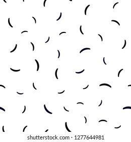 Dark Blue, Green vector seamless template with wry lines. A sample with colorful lines, shapes. Brand new design for your ads, poster, banner.